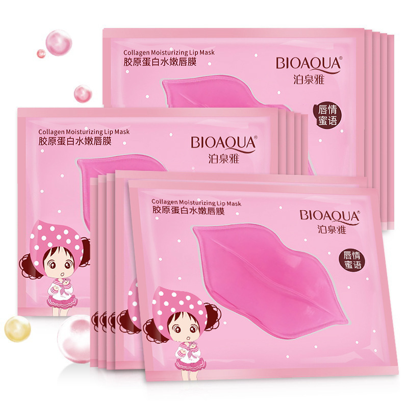 Skincare Indonesia - 15 szt. BIOAQUA Kryształowa Maska Kolagenowa
