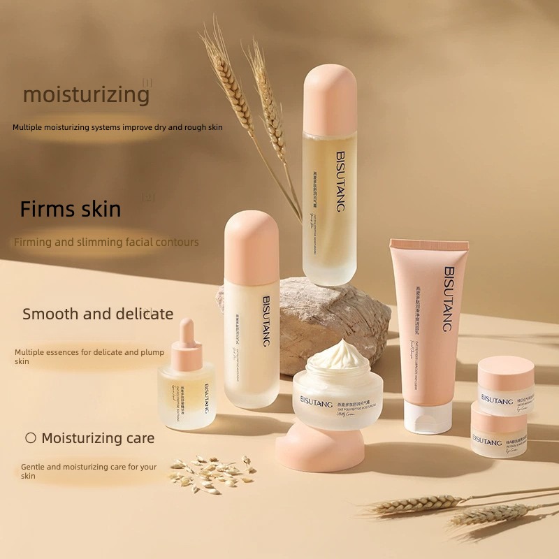Zestaw nawilżający z polipepty – Skincare Oat recenzja i cena